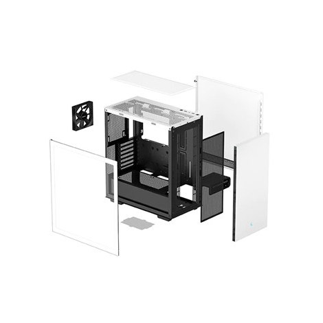 Deepcool | MID TOWER CASE | CH510 | Side window | White | Mid-Tower | Power supply included No | ATX PS2 - 5